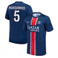 Paris Saint-Germain Marquinhos #5 Hemmatröja 2024-25 Korta ärmar